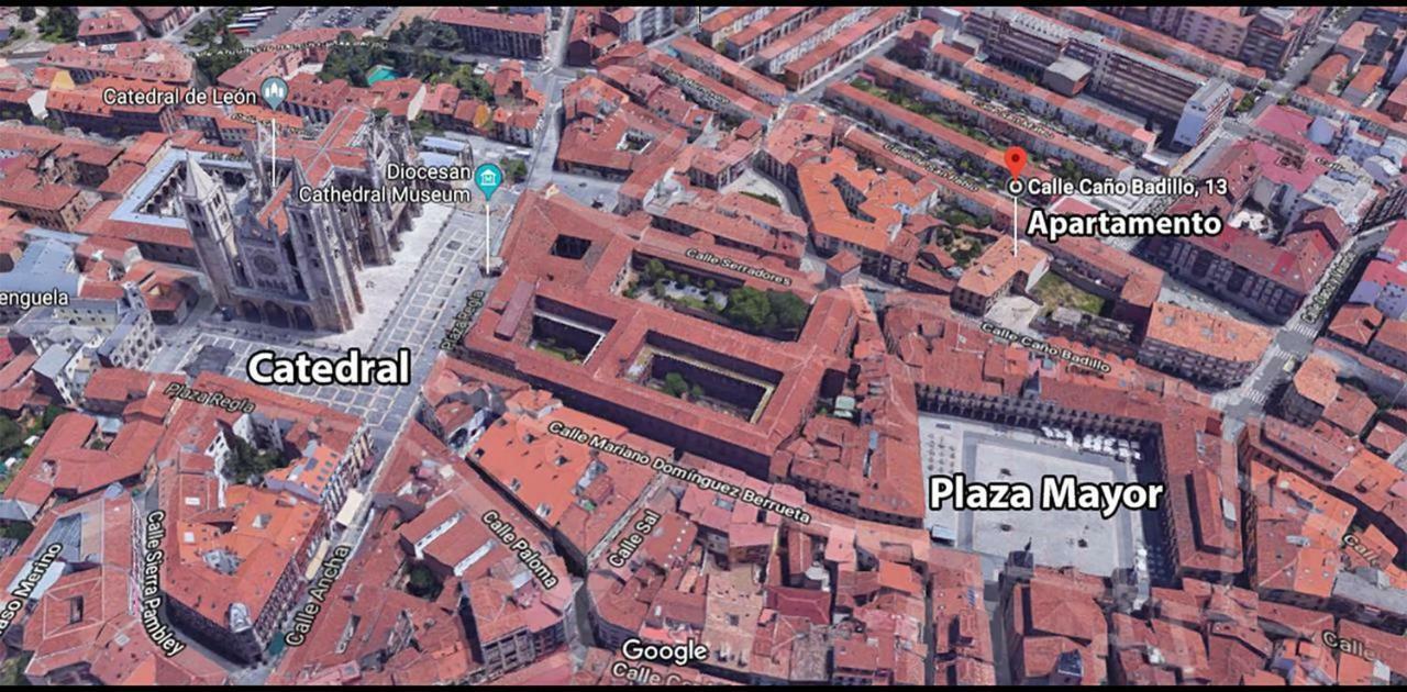 Apartamento Cano Badillo - Plaza Mayor - Leonapartamentos Exteriér fotografie
